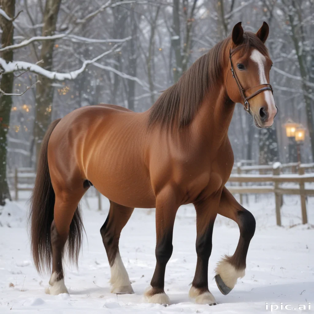 merry christmas horse images