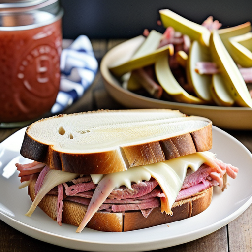 corned beef slow cooker reuben