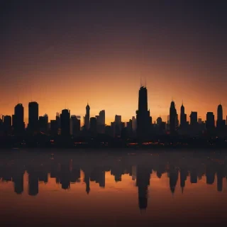 city silhouette png