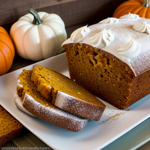 spice cake mix and pumpkin bread