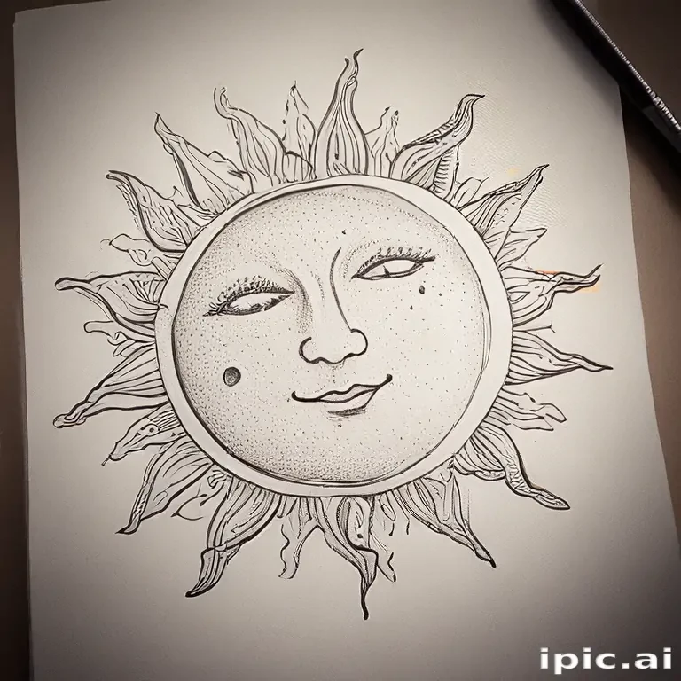 sun doodle
