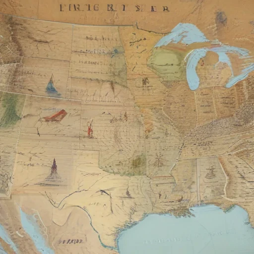 united states map