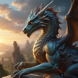 dragons background