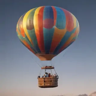 hot air balloon png