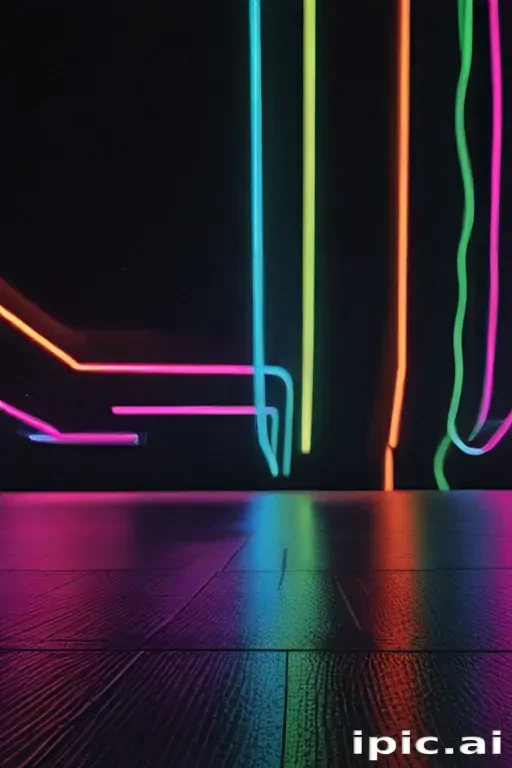 iphone neon wallpaper