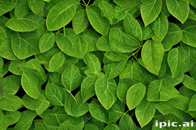 leaf background green