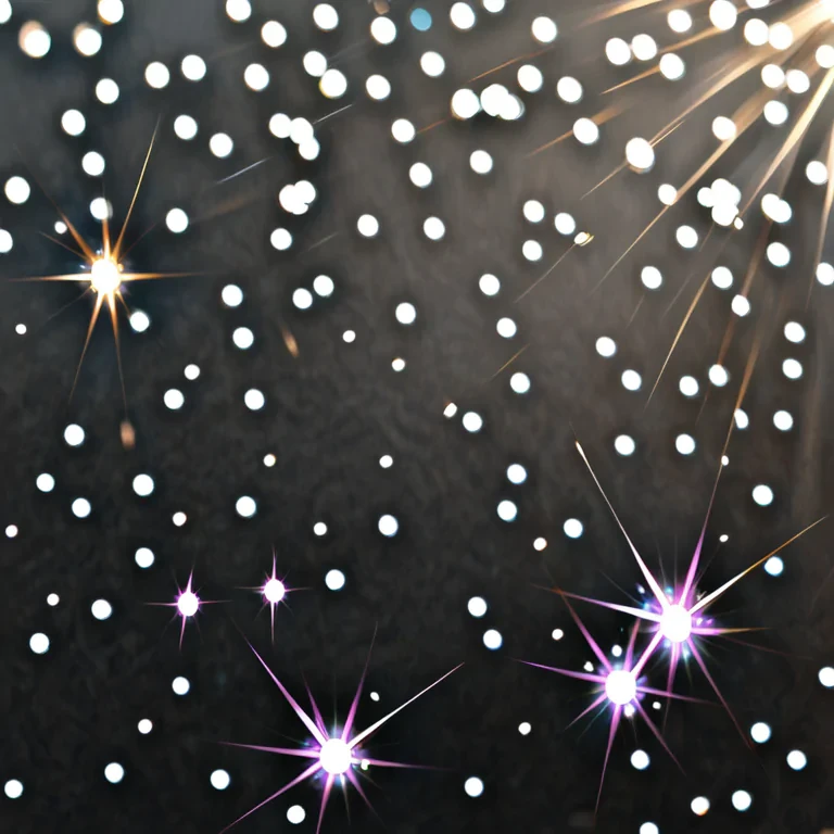 transparent sparkle