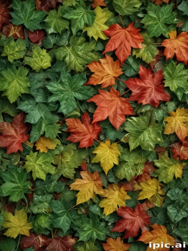 background leaves