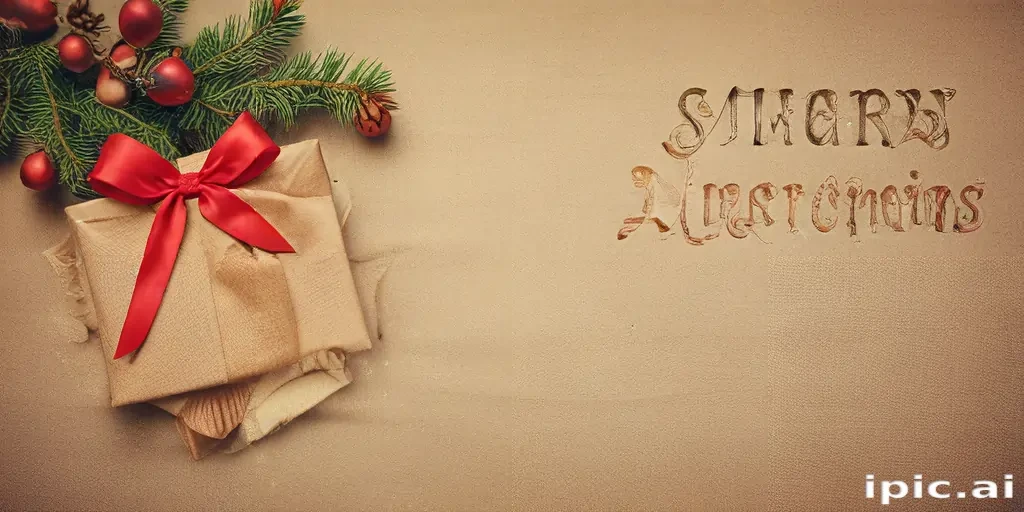 merry christmas vintage