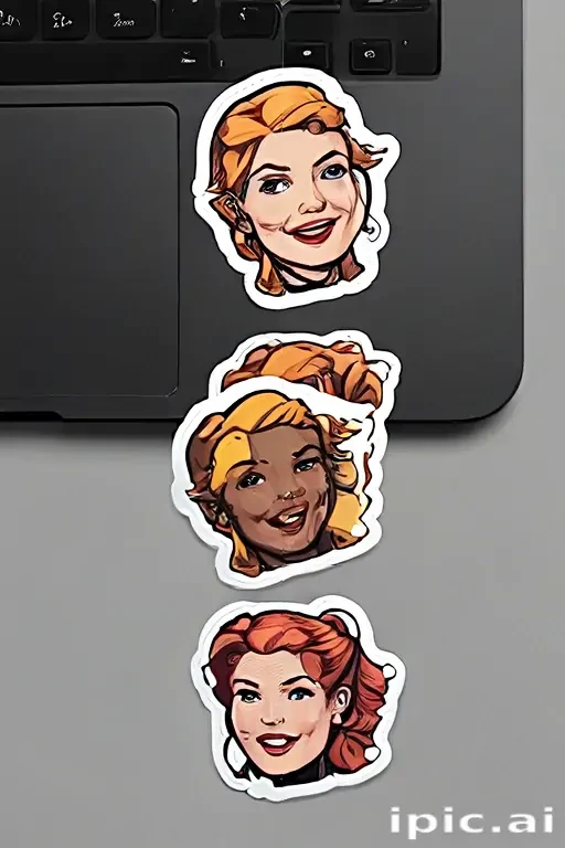 stickers mockup