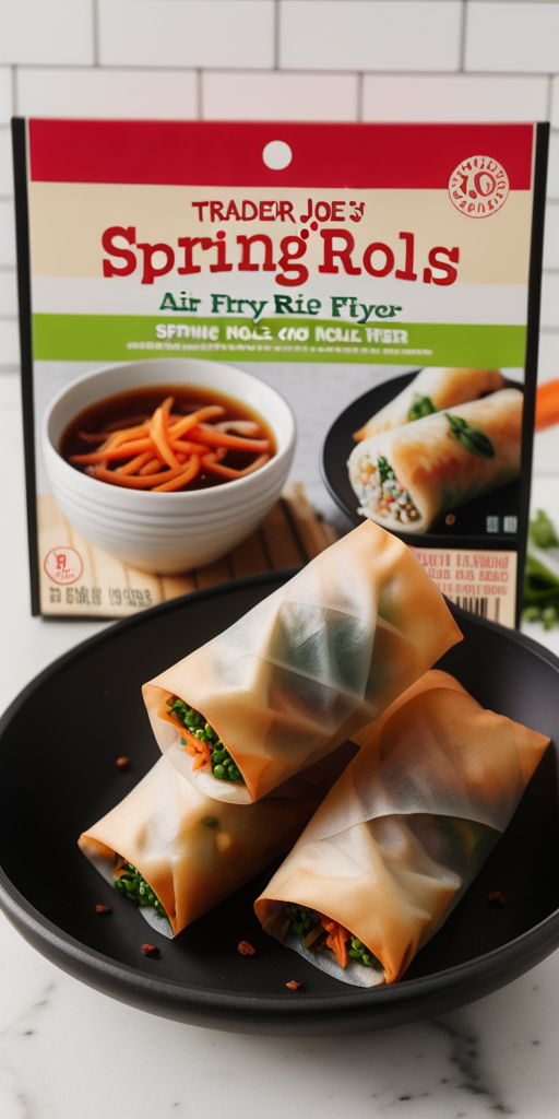 trader joe's spring rolls air fryer
