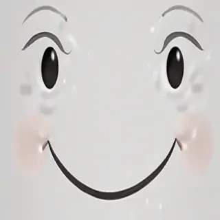 happy face transparent