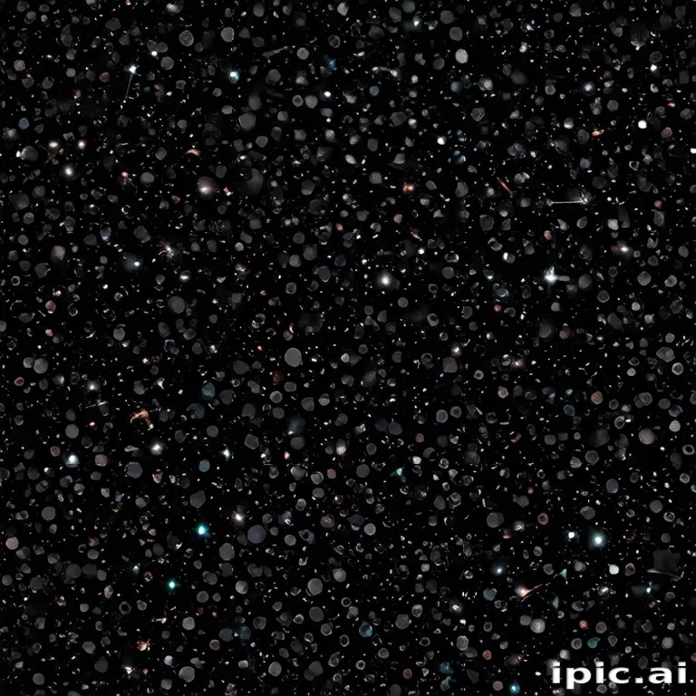 black sparkles background