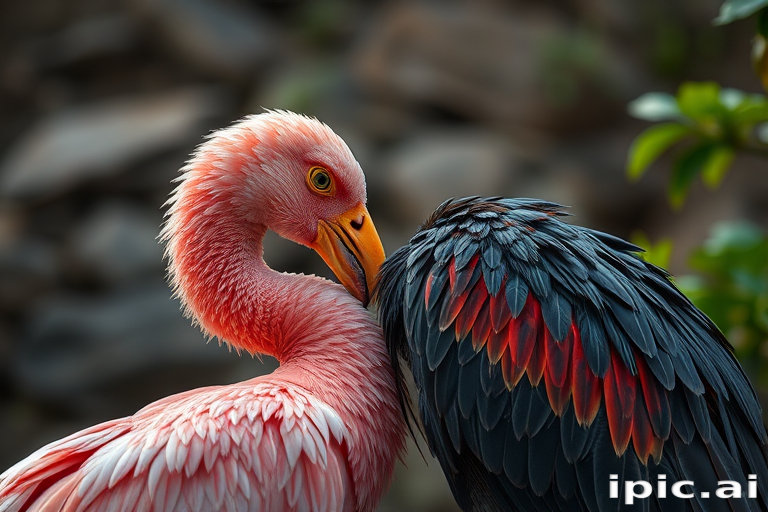 preening
