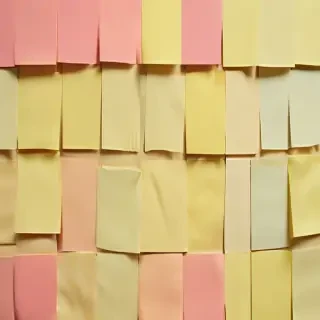 sticky note background