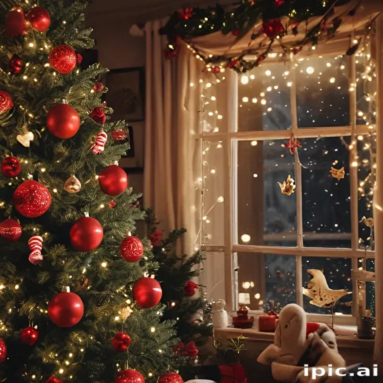 aesthetic christmas background