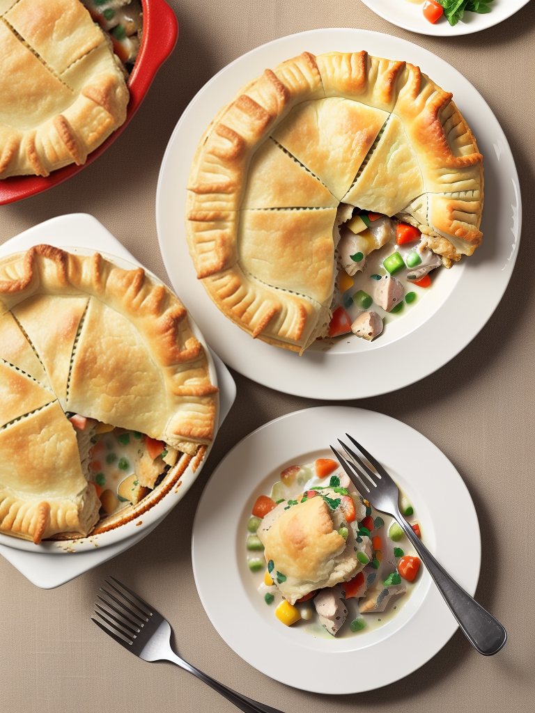 chicken pot pie with red lobster biscuits