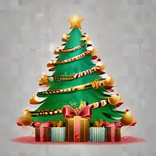 merry christmas clipart transparent background