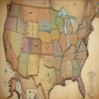 map of the united states