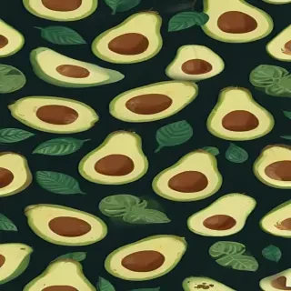 cute avocado wallpaper