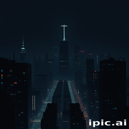 dark city background