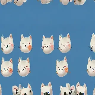 cute blue background