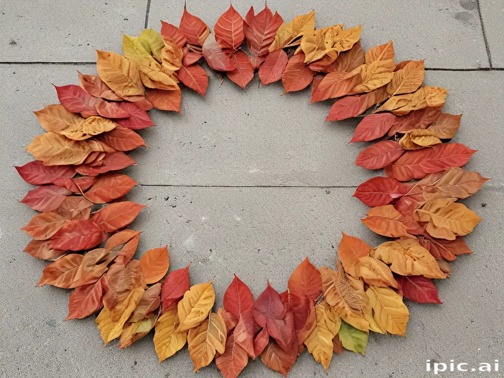 leaf circle