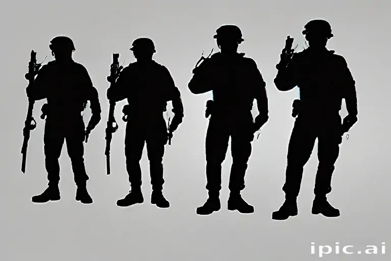 soldier silhouette png
