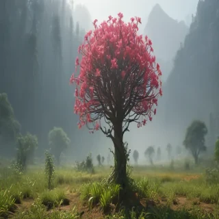 transparent plant