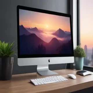 pc screen mockup