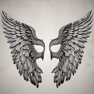 wings with background