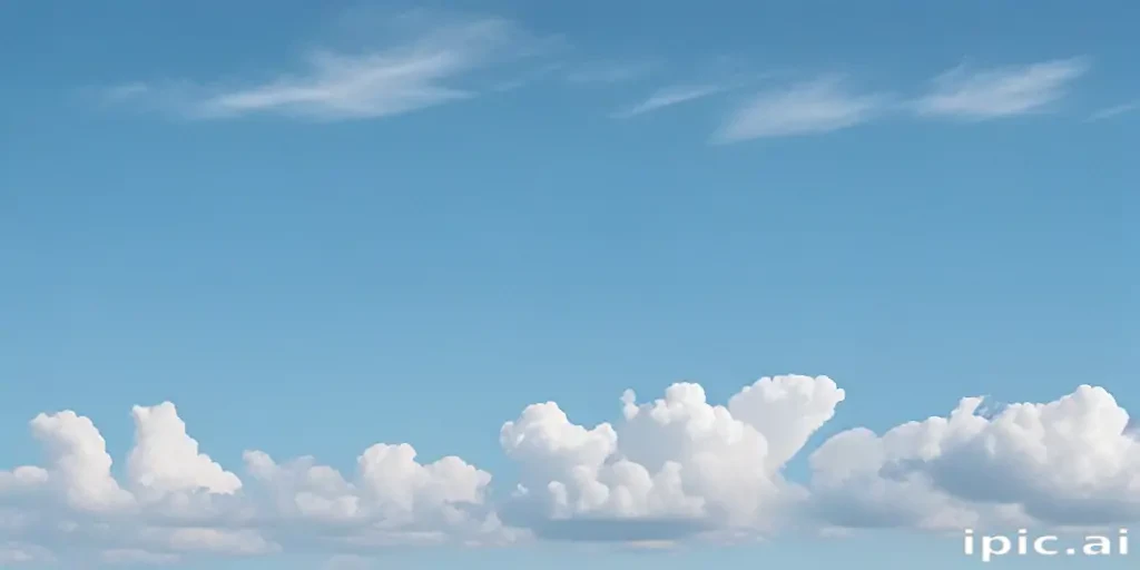 sky blue background