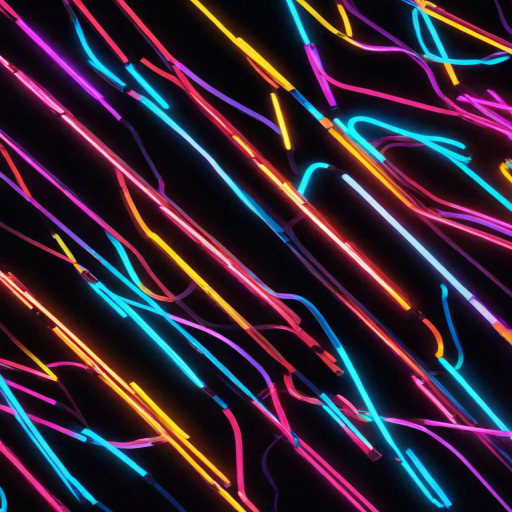 neon colorful background