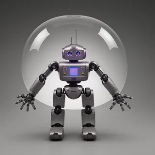 robot transparent