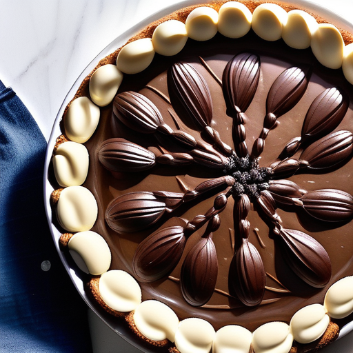 cajeta cream cheese brownie tart