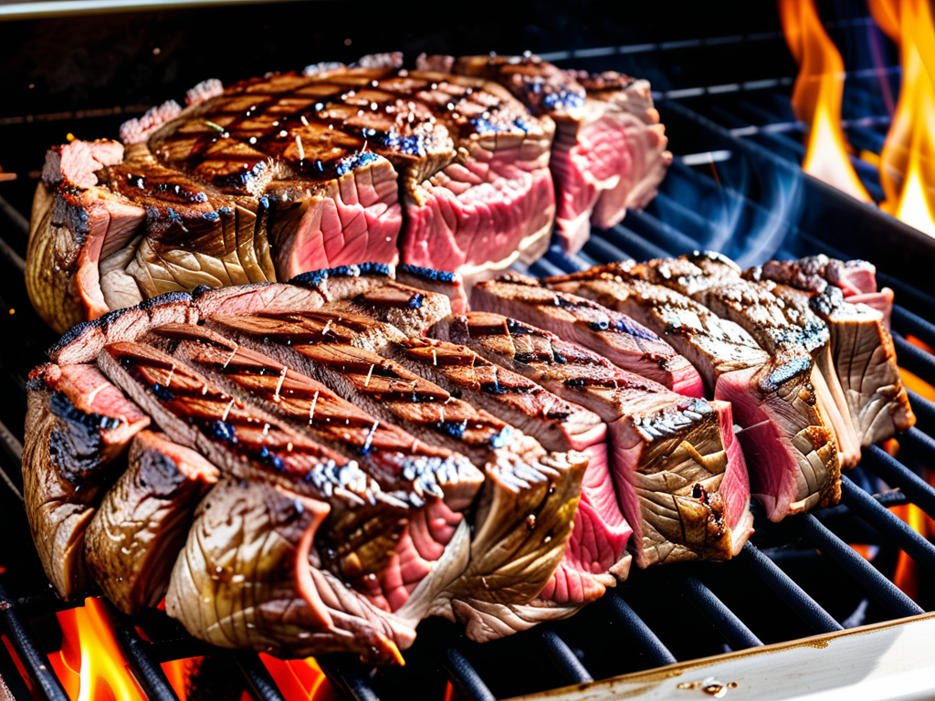 how to grill rib eye steaks on a gas grill