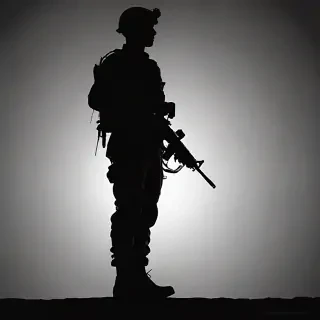 soldier silhouette