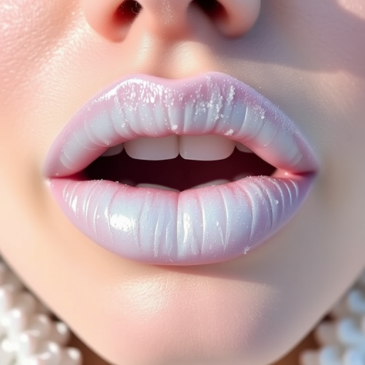Frosted white lips titled "Arctic Frost" feature a pearlescent sheen and cool undertones, evoking a winter wonderland vibe for snow-themed events and icy looks