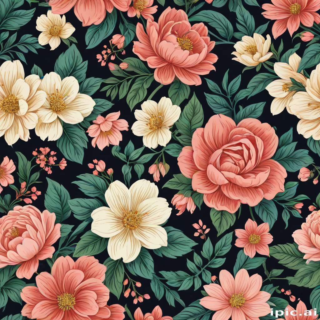 floral phone wallpaper