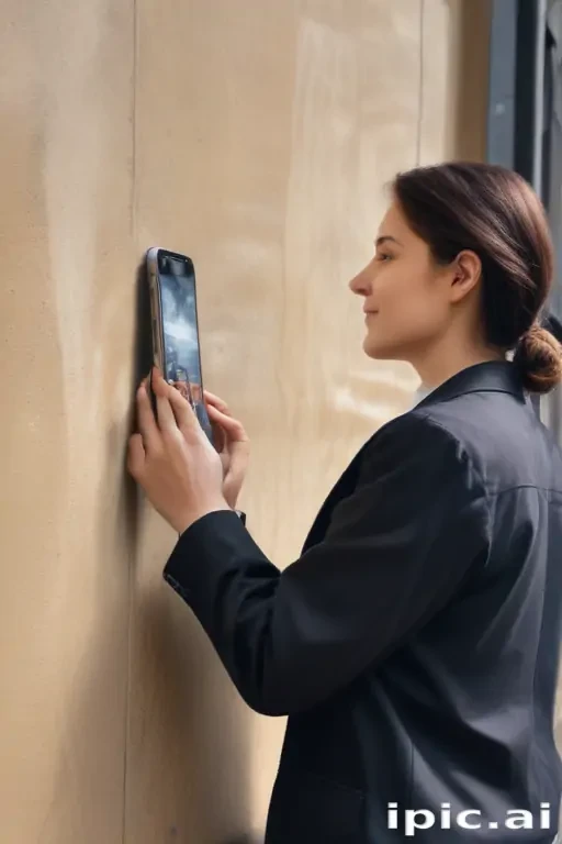 person holding phone