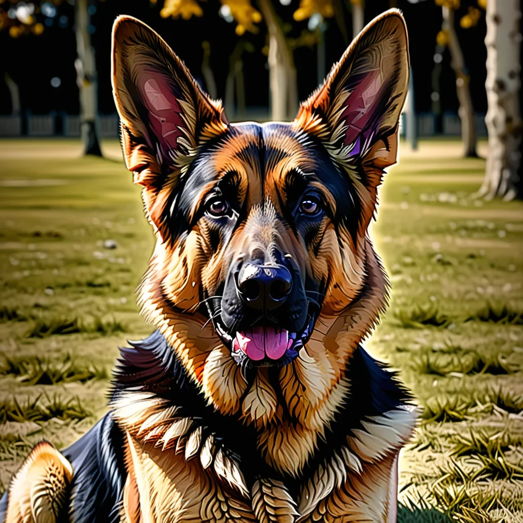 german shepherd png