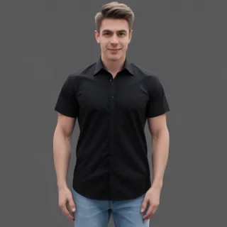 black shirt png