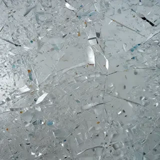 broken glass texture