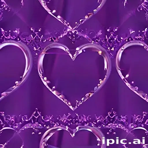 purple wallpaper heart