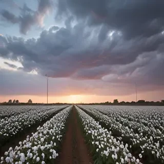 cotton fields