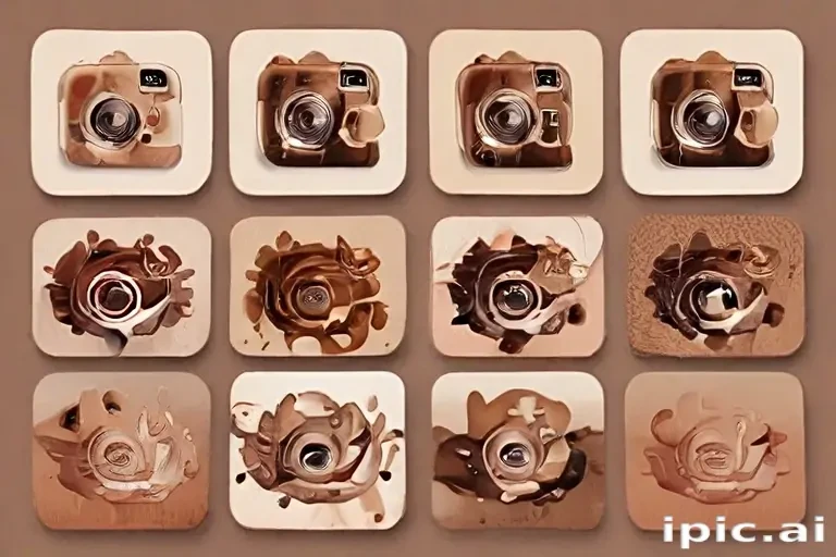 aesthetics brown instagram highlight icons