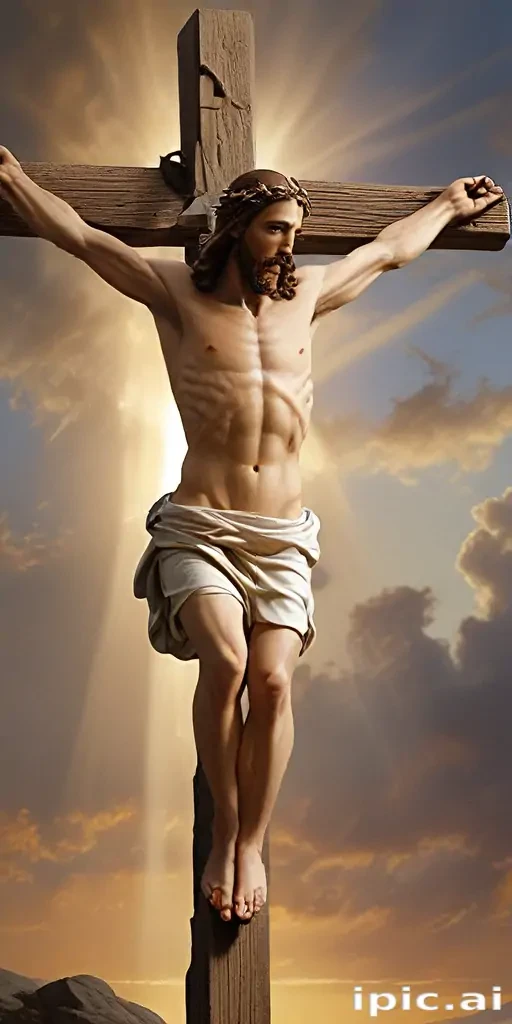 pic of jesus christ on cross