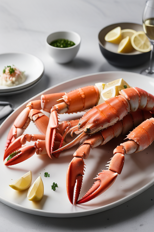 what to serve with king crab legs