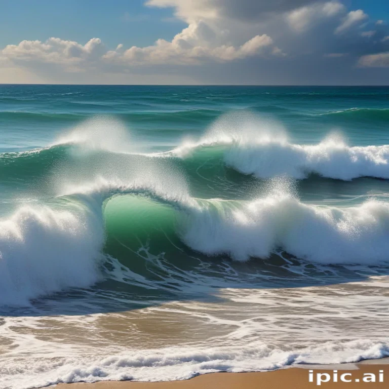 waves transparent