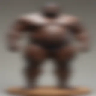 black fat man